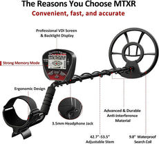 DR.ÖTEK MTXR Metal Detector for Adults
