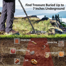 DR.ÖTEK MTXE Metal Detector for Adults and Kids
