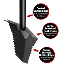 DR.ÖTEK Metal Detector T-Shovel