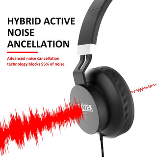 DR.ÖTEK Wired On-Ear Headphones