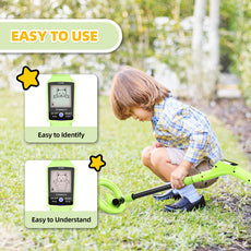 DR.ÖTEK Metal Detector for Kids, Lightweight Gold Detector